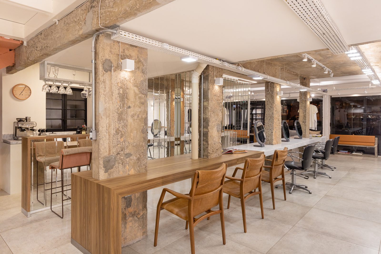 Salão Lounge Hair — projeto Babel Arquitetura