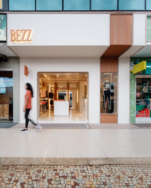 Loja Bezz Store — projeto Babel Arquitetura